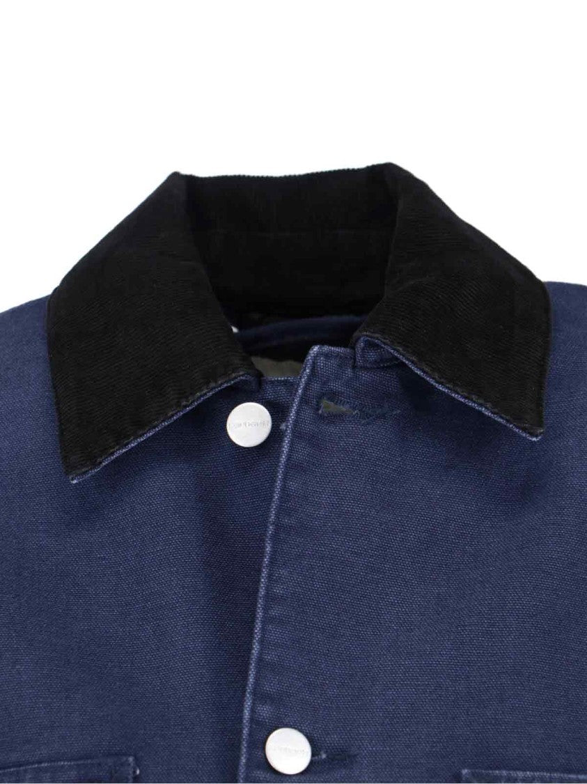 Carhartt Wip "Og Michigan" Jacket, In Blue Organic Cotton