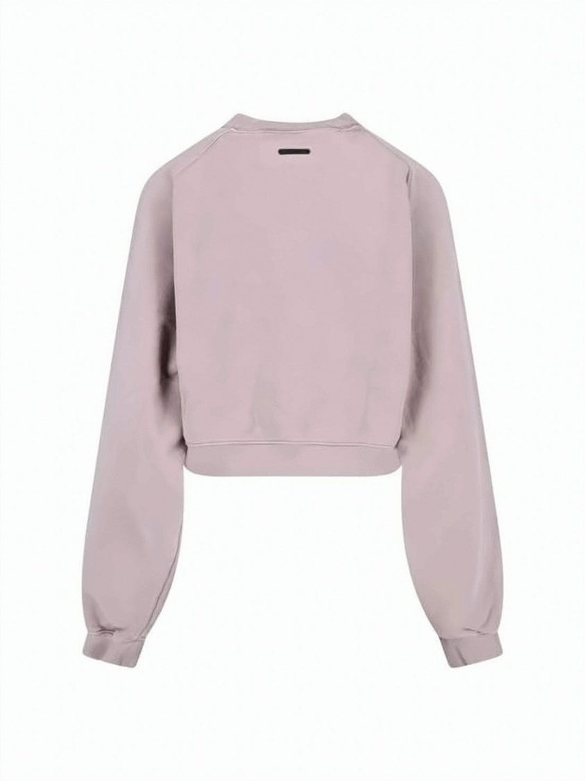 Fear Of God Cropped Long-Sleeve Cotton Sweatshirt