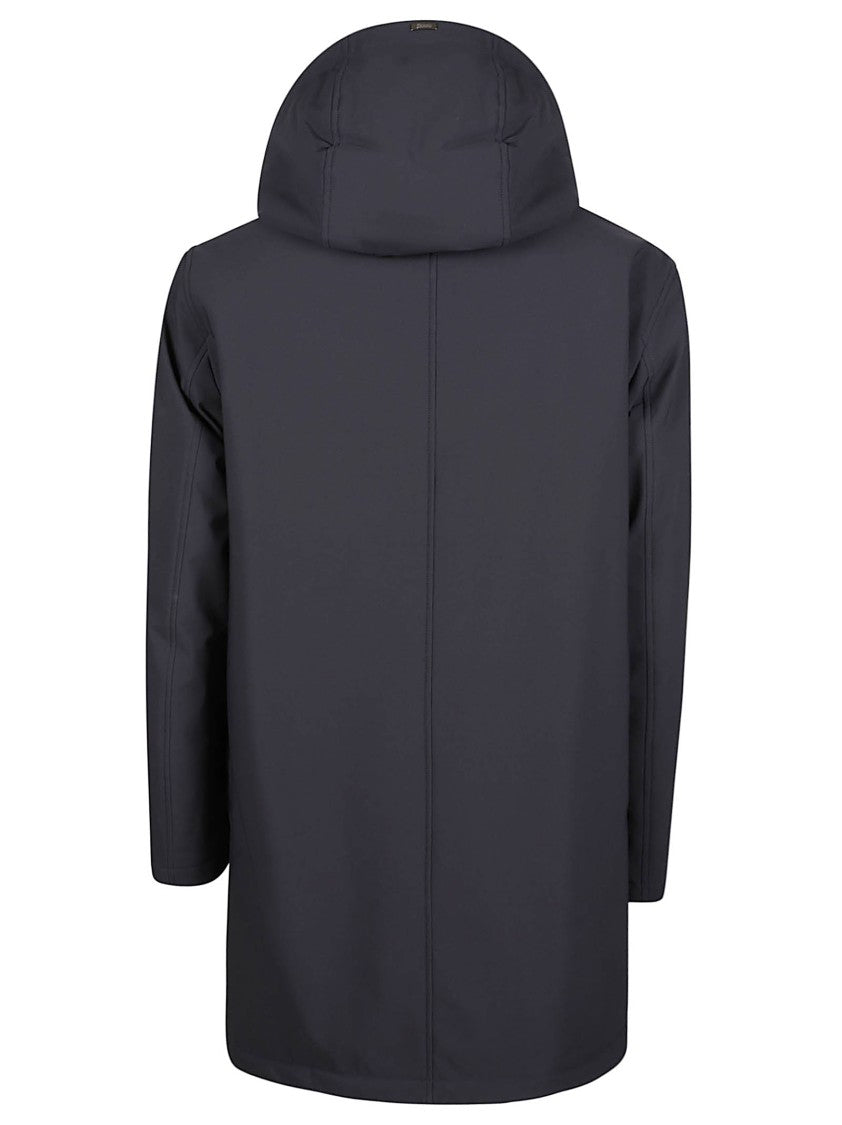 Herno Streamlined Matte-Finish Parka With Plush Lining