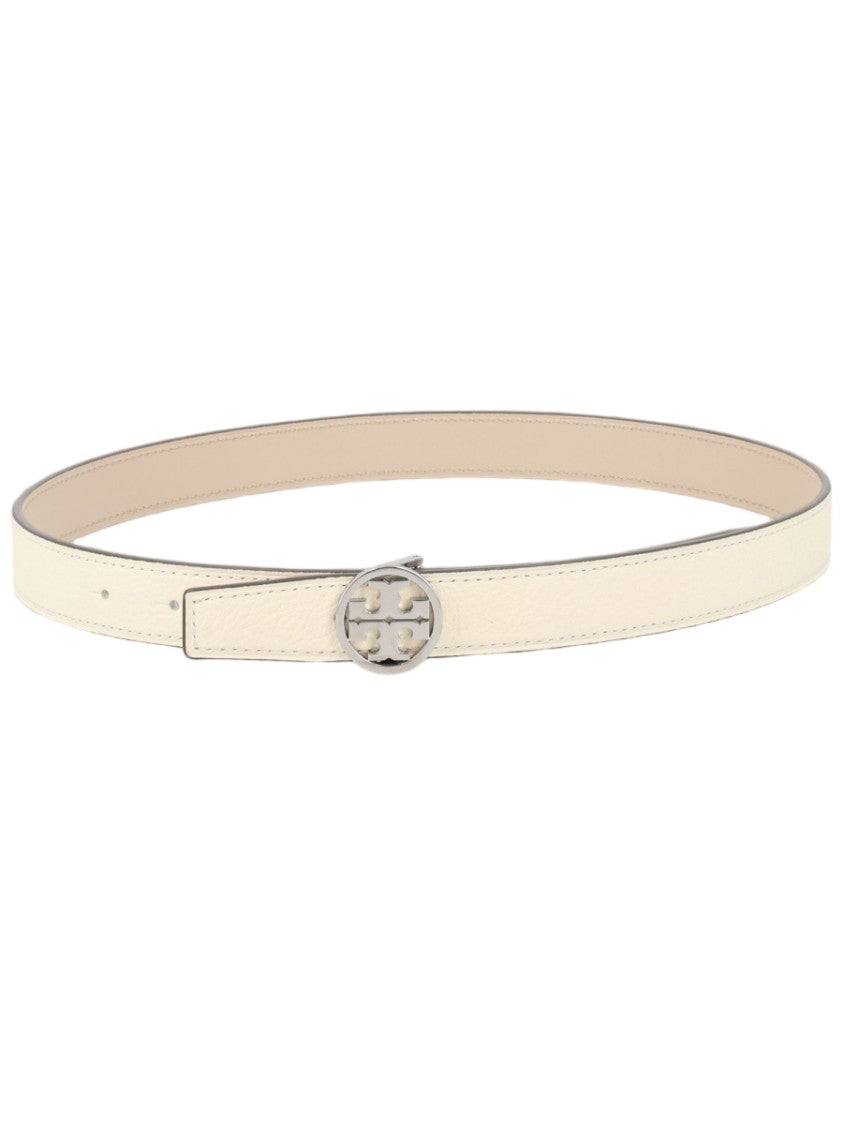 Tory Burch Miller Reversible Slim Cow Leather Belt