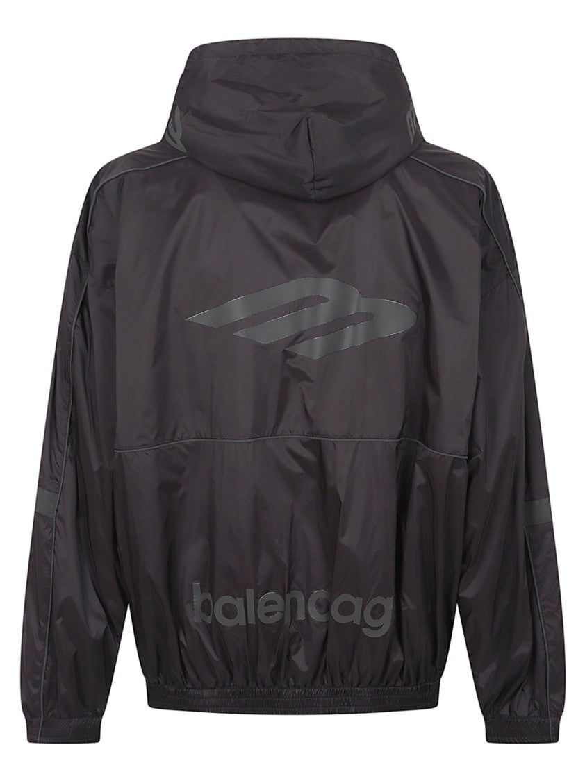 Balenciaga Technical Ripstop Jacket With Reflective Details