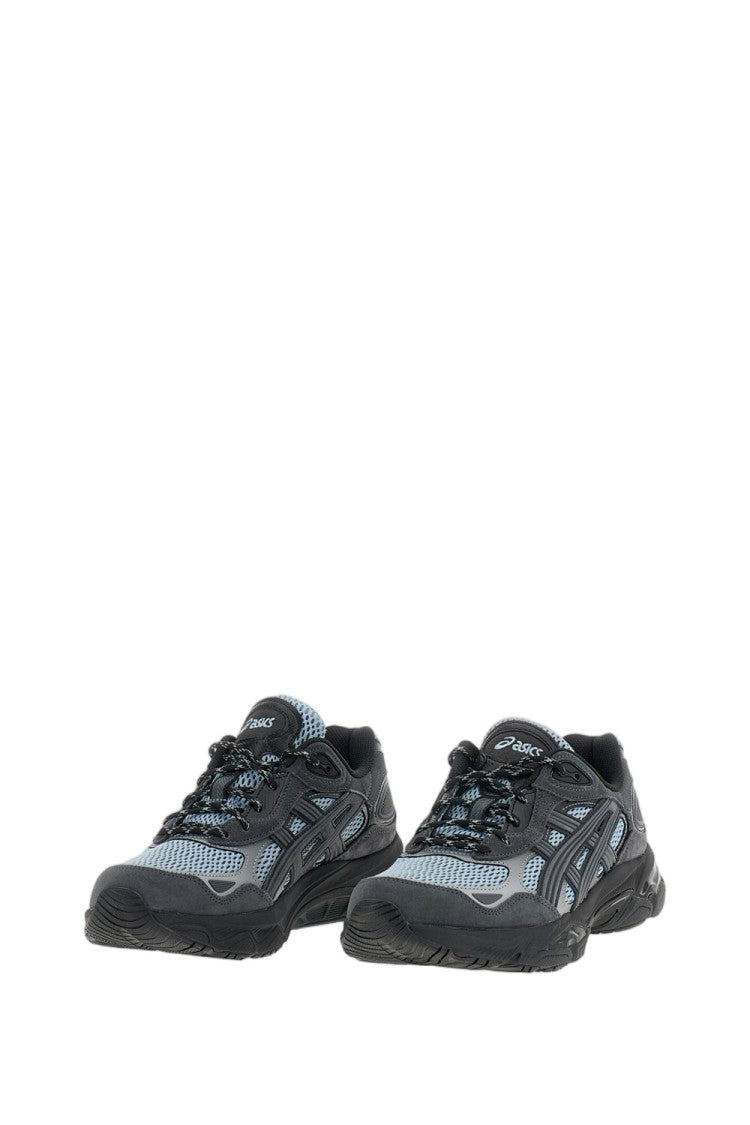 Asics Blue Gel-Nyc 2.0 Suede Mesh Low-Top Sneakers