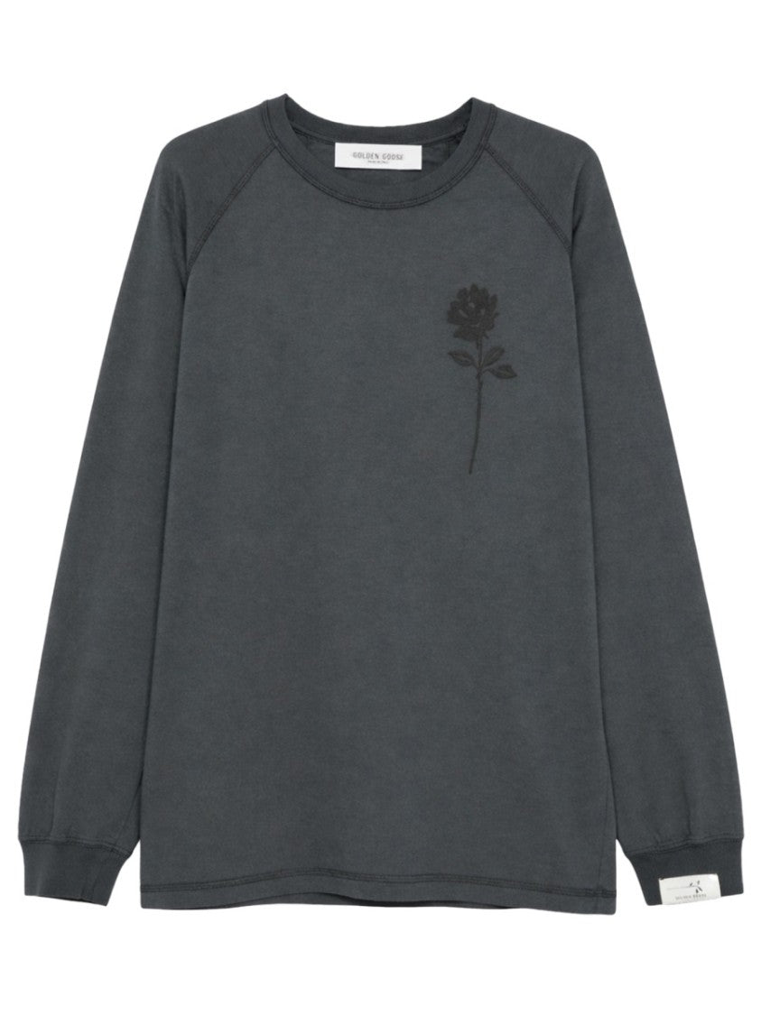 Golden Goose White Jurney M's Long-Sleeve T-Shirt