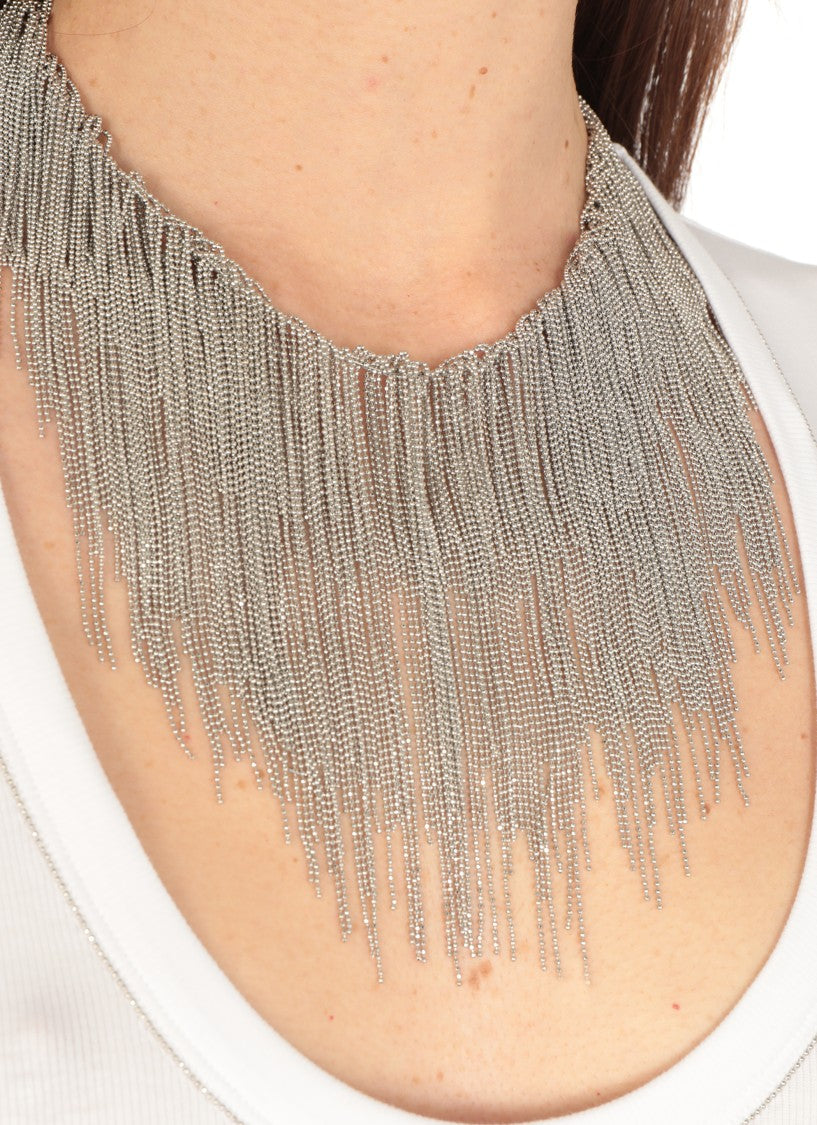 Fabiana Filippi Necklace With Fringes