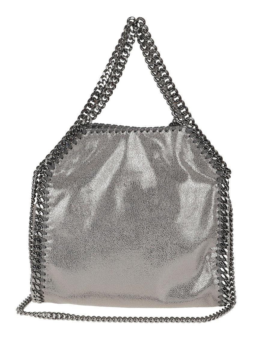 Stella Mccartney Medium Shoulder Bag With Metallic Finish