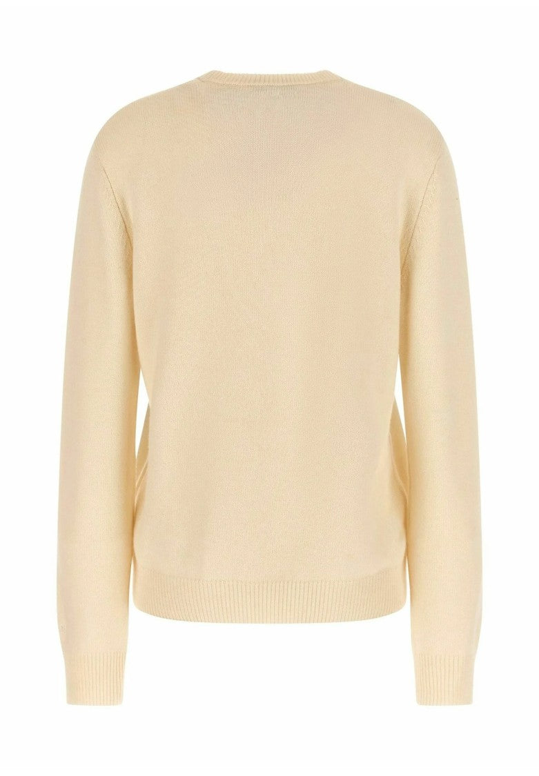Mc2 Saint Barth Embroidered Graphic Sweater With Skier Motif