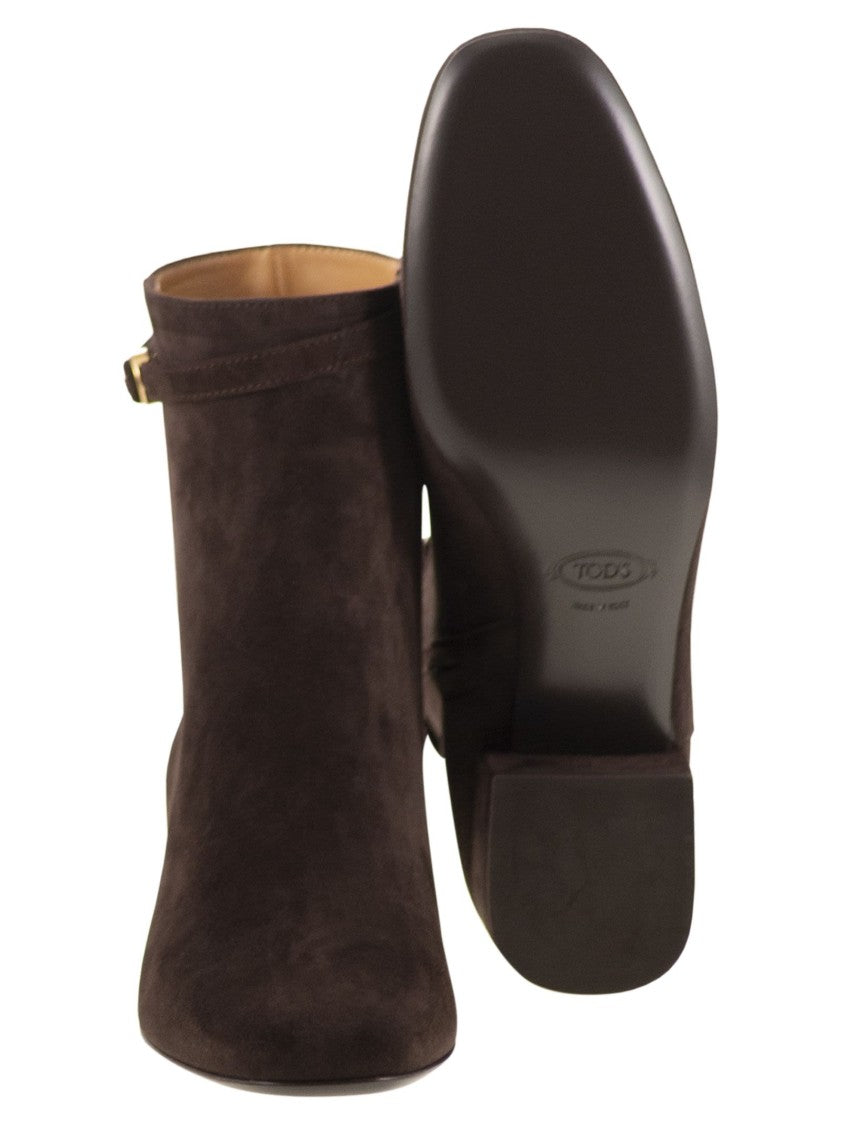 Tod's Suede Ankle Boots