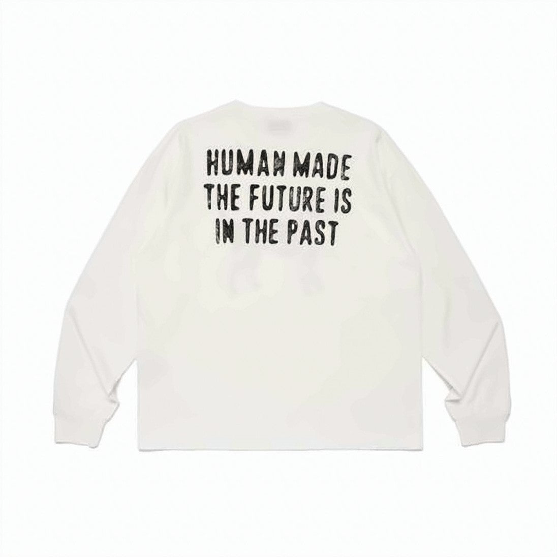 Humanmade Dog Graphic Long-Sleeve T-Shirt With Ribbed Cuffs
