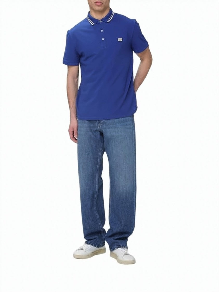 Valentino Garavani Straight-Leg Denim Pants With Mid-Rise Waist And Classic Five-Pocket Design