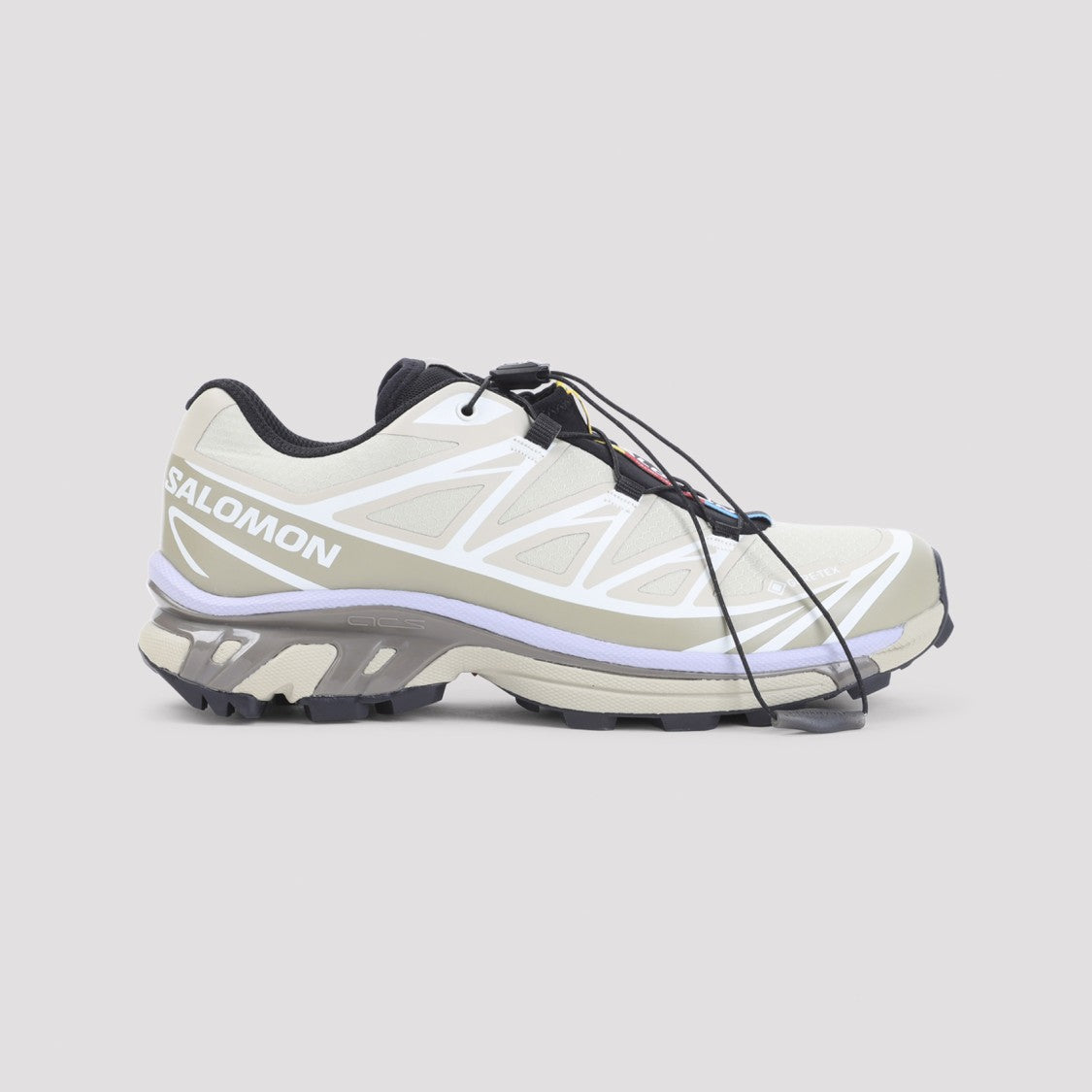 Salomon Streamlined Black Sneakers With Quick-Lace System
