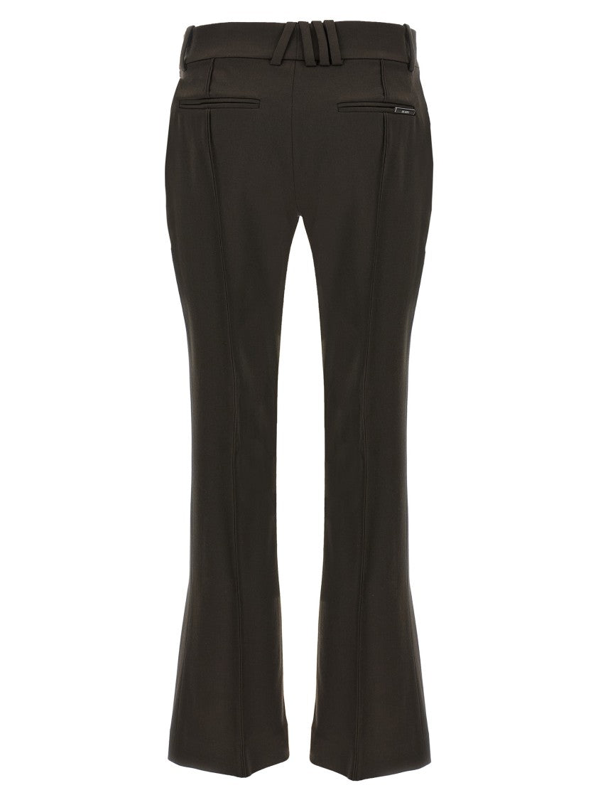 The Attico Cropped Flared Trousers