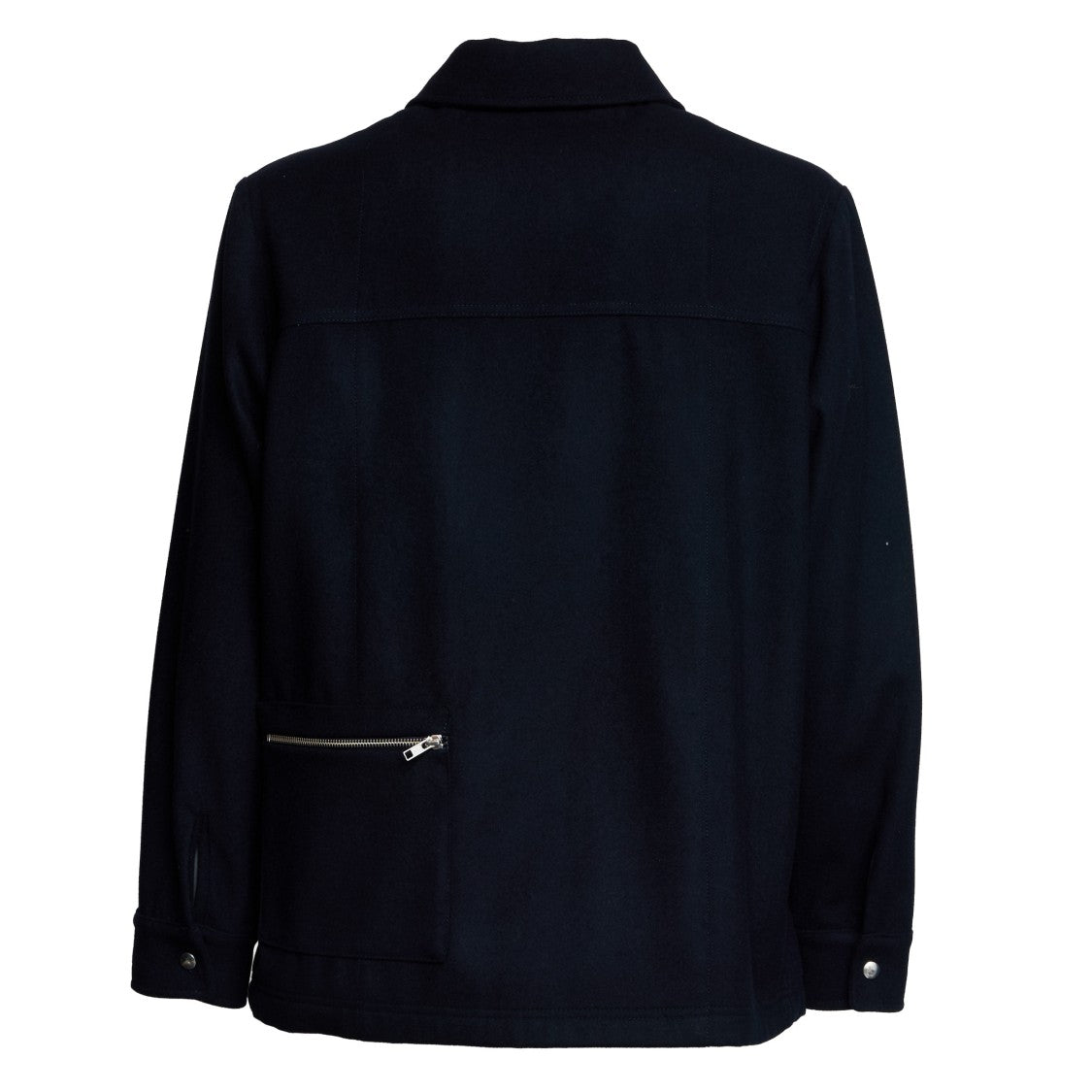 Department 5 Navy Overshirt Aviv And Functional Pockets