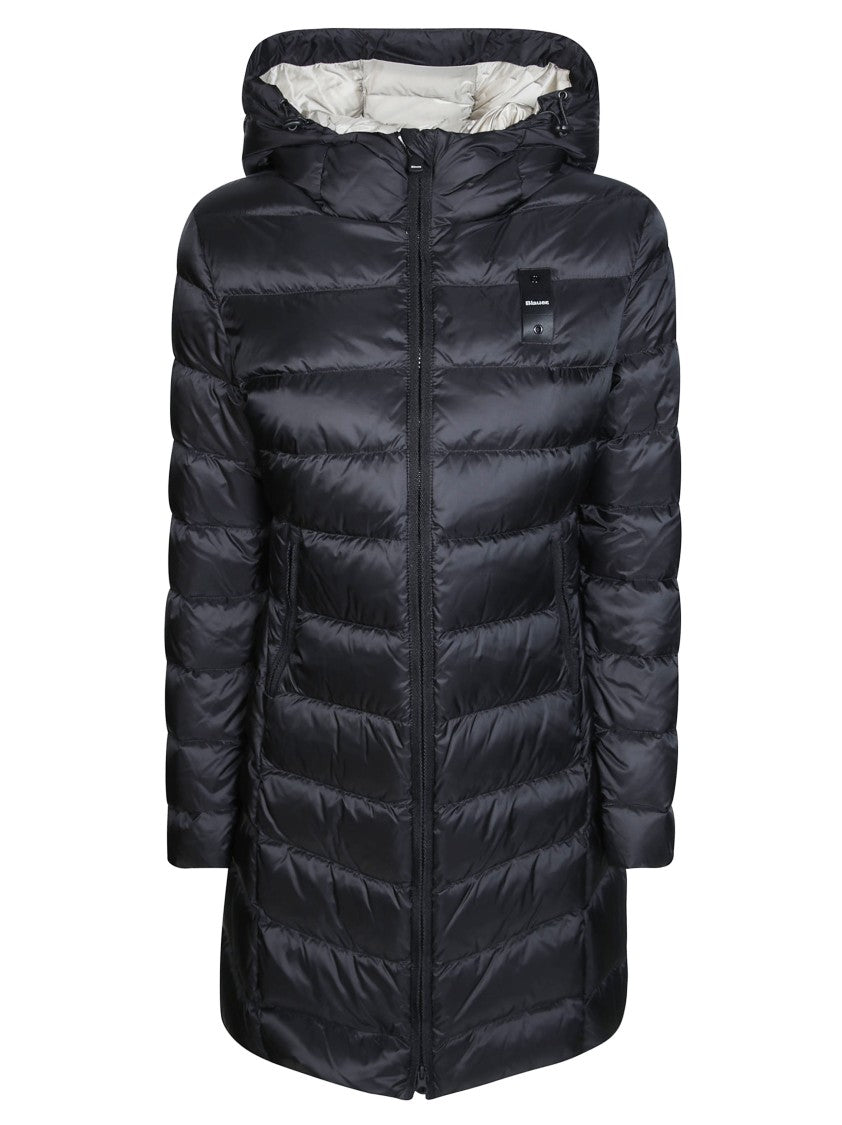 Blauer Quilted Hooded Down Jacket