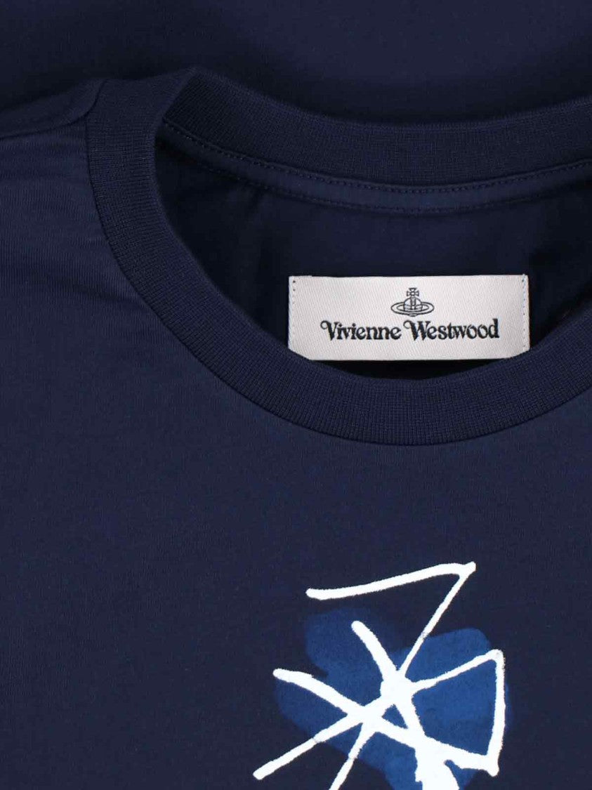 Vivienne Westwood Navy Blue Classic T-Shirt