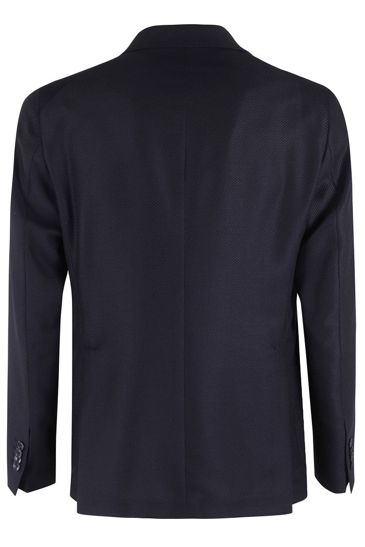 Tagliatore Diagonal Wool Jacket