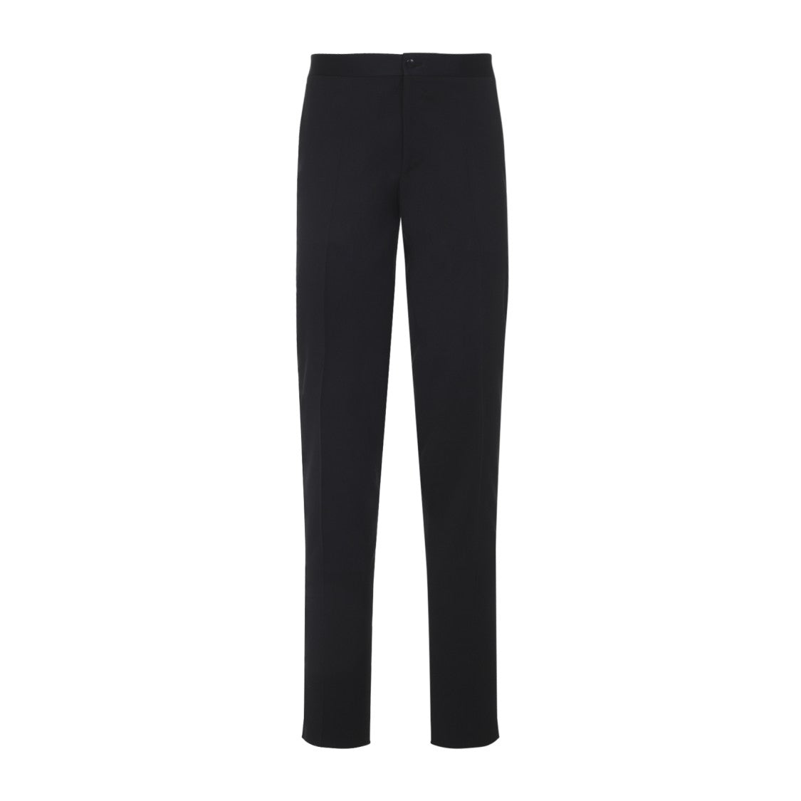 Canali Tuxedo Black Wool Pants