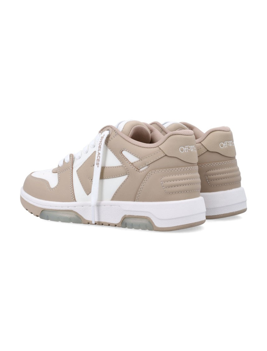 Off-White Contemporary Lace-Up Sneakers With Signature Arrow Detail