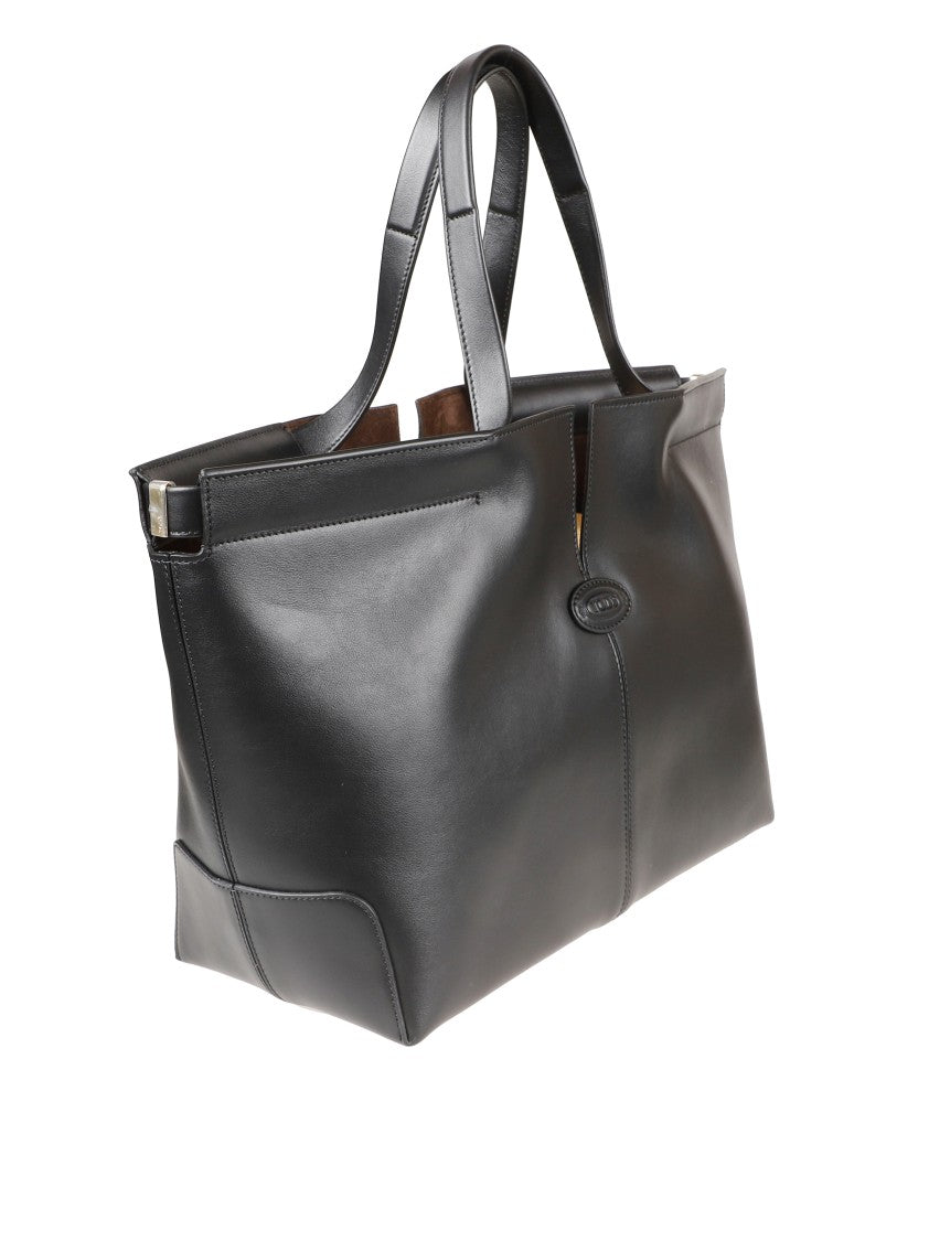 Tod's Structured Tote Bag With Embossed Logo Detail