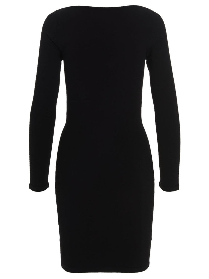 Dsquared2 Ribbed Viscose Dress