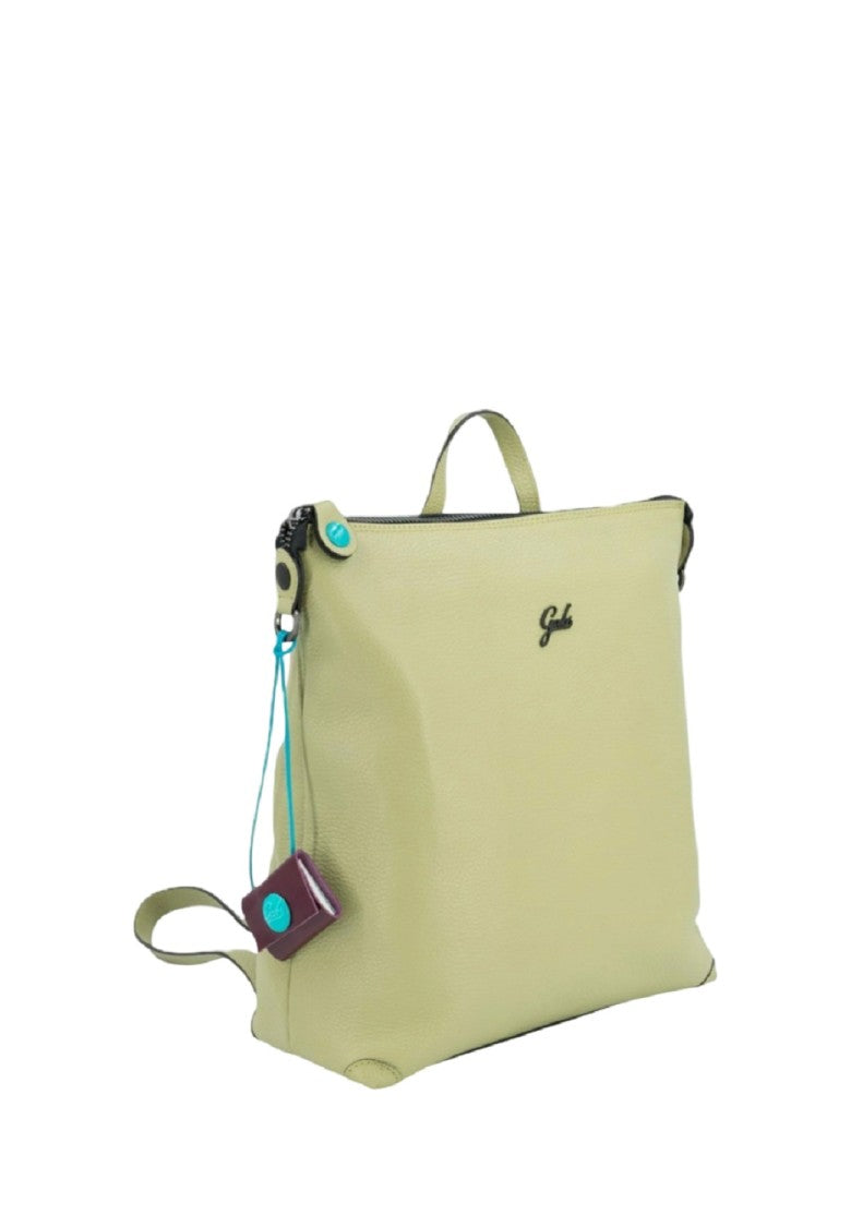 Gabs Leather Backpack With Zip Closure