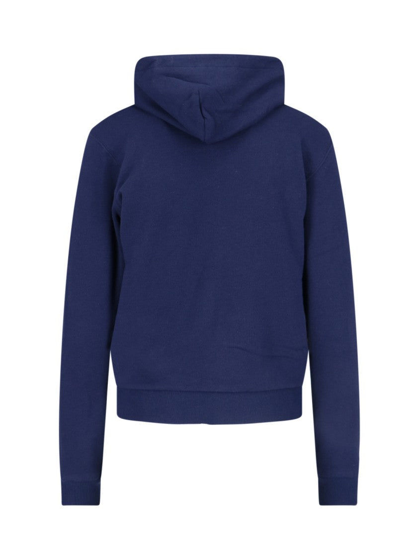 Polo Ralph Lauren Logo Zip Hoodie – Navy