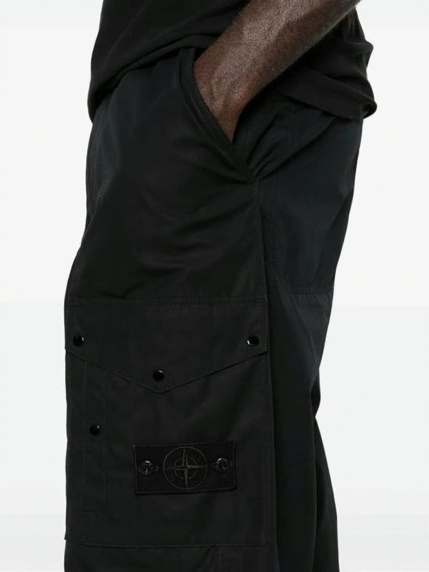 Stone Island Straight-Fit Casual Pants With Flap Pockets