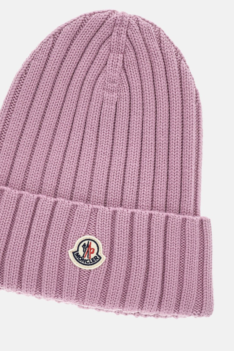 Moncler Wool Cable Knit Hat