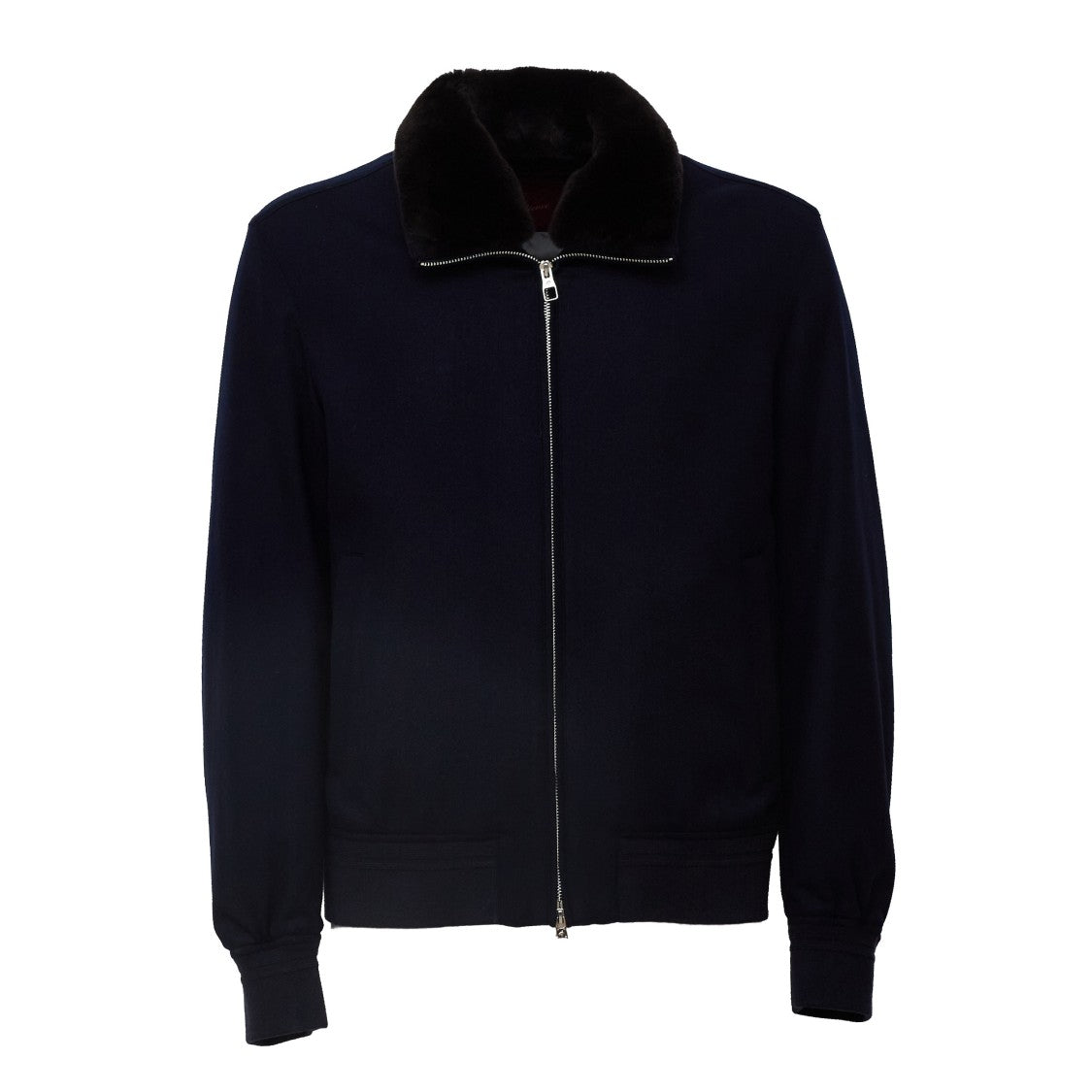 Montecore Lightweight Down Jacket With Removable Fur Collar