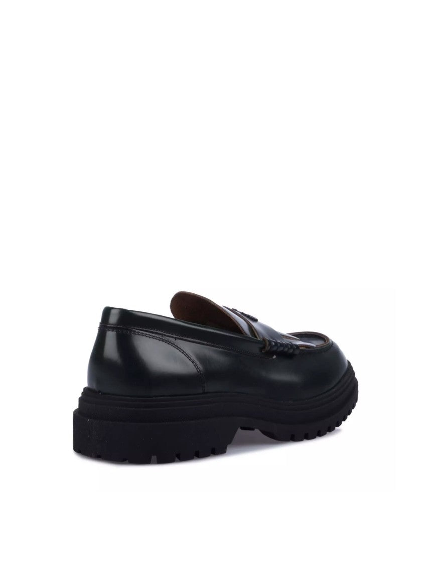 Fred Perry Logo Fringed Penny Loafers