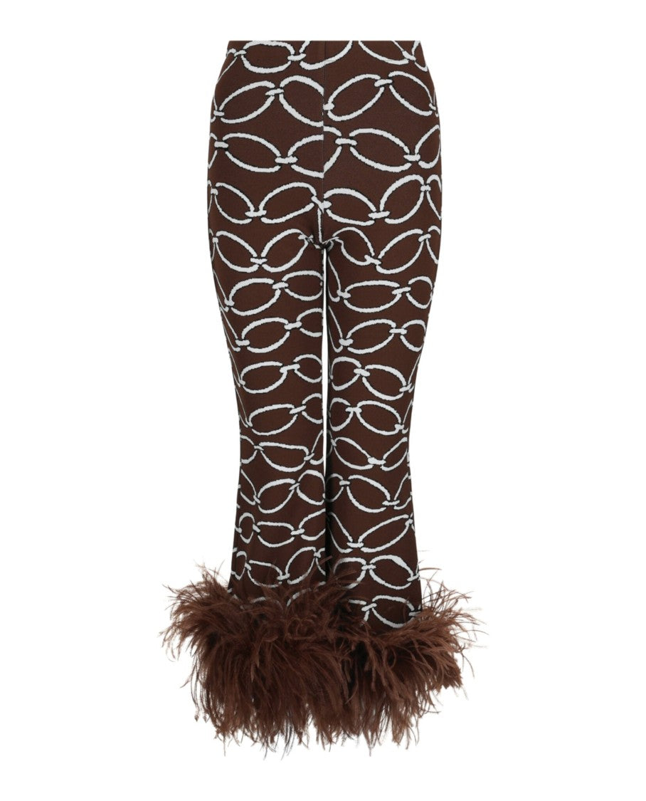 Valentino Patterned Knit Pants