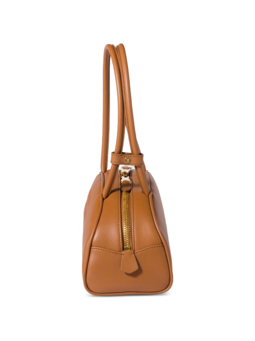 Miu Miu Elongated Smooth Leather Handbag
