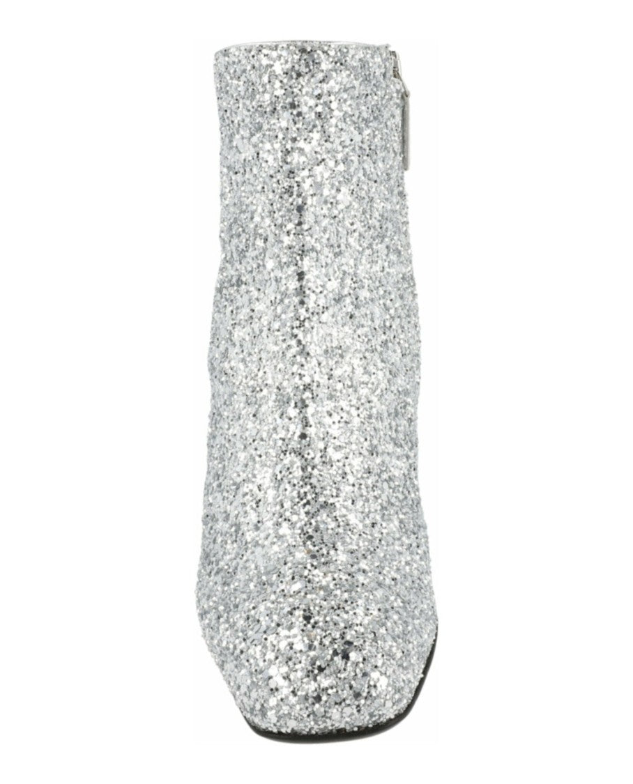 Ferragamo Sal 85 Glitter Ankle Booties