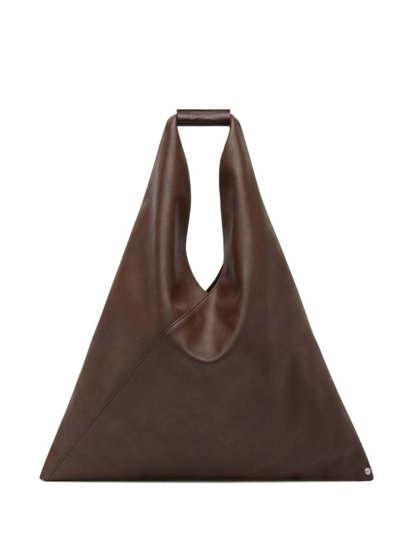 Mm6 By Maison Margiela Medium Triangular Shopping Bag With Structured Handle