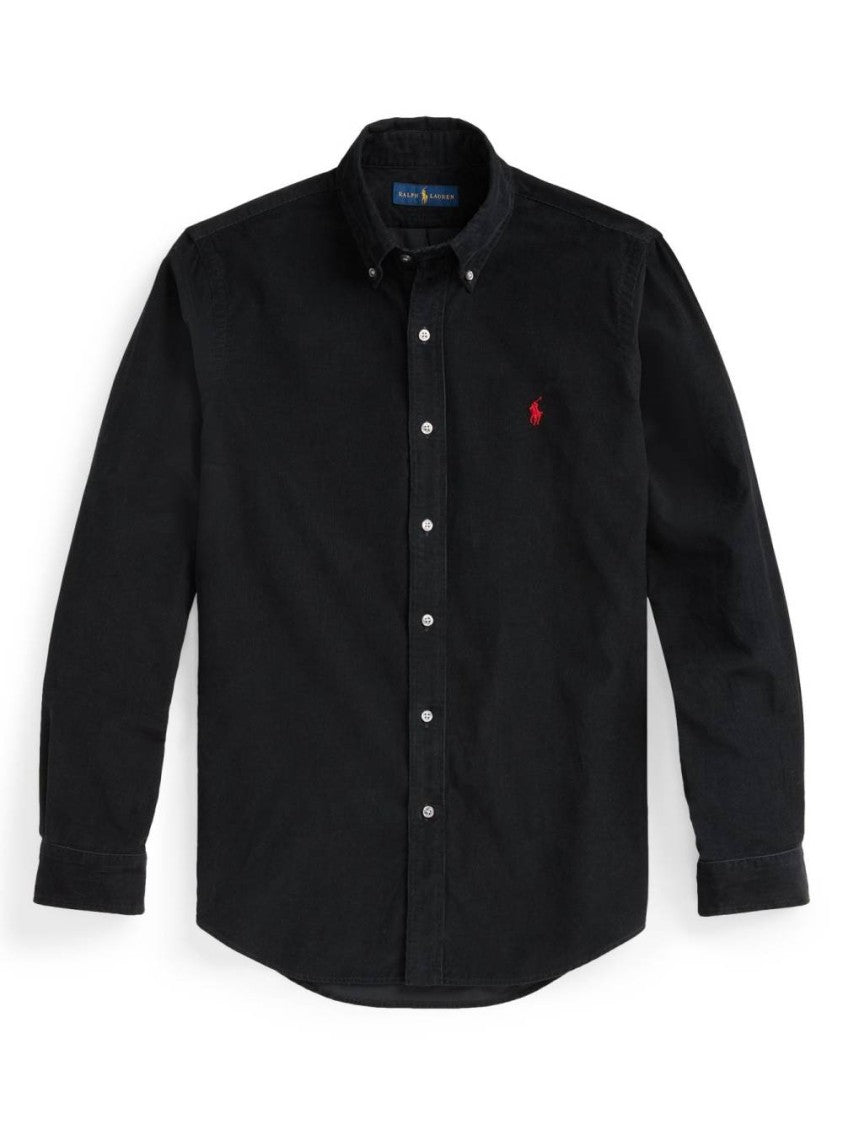Polo Ralph Lauren Tailored Black Long Sleeve Shirt