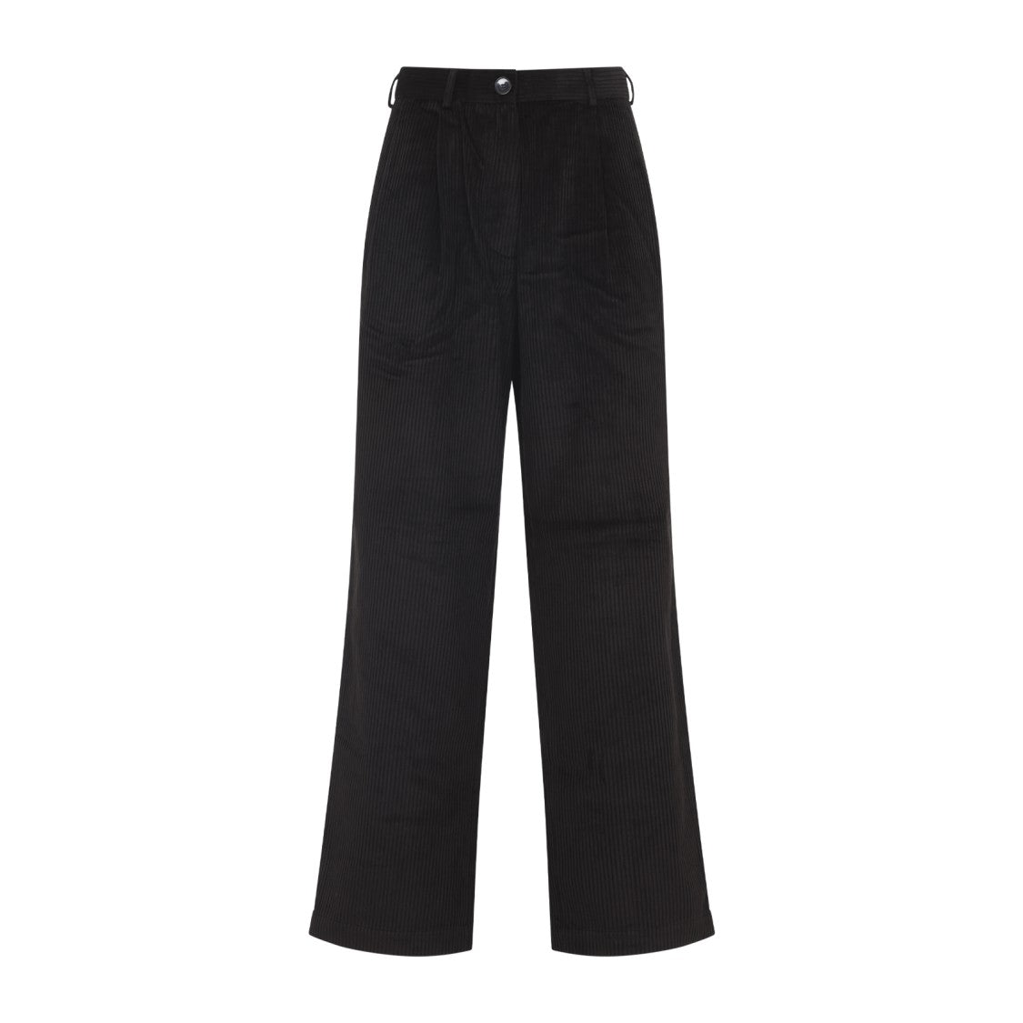 The Frankie Shop Wide-Leg Cotton Trousers