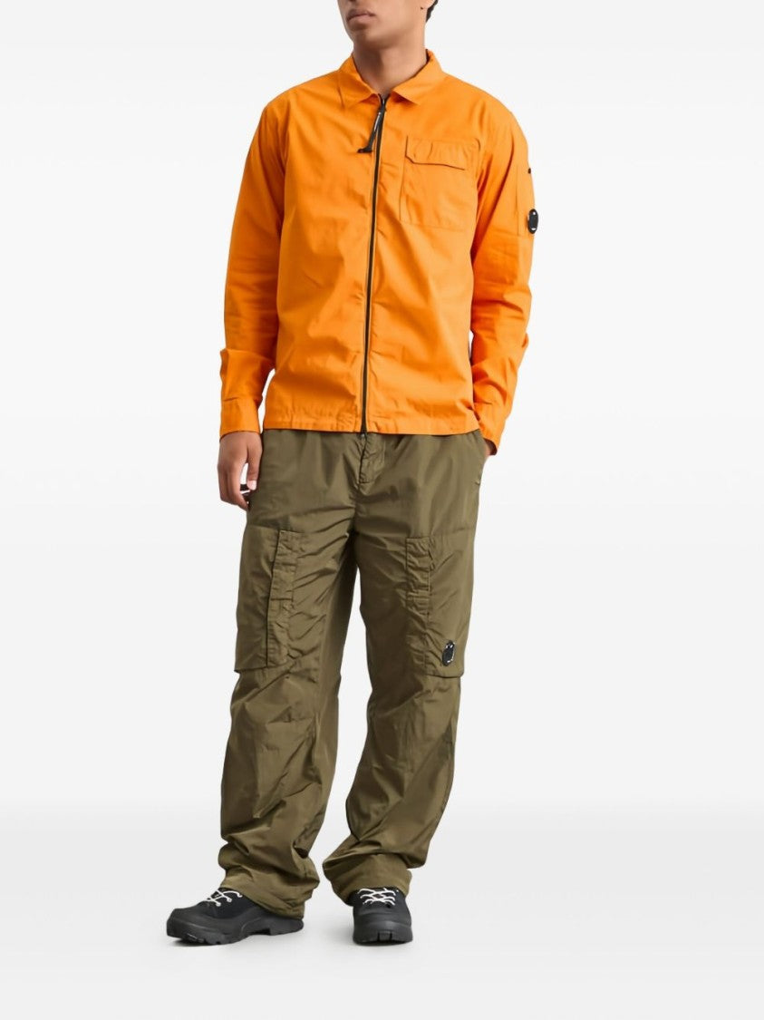 C.P. Company Organic Gabardine Zipped Overshirt