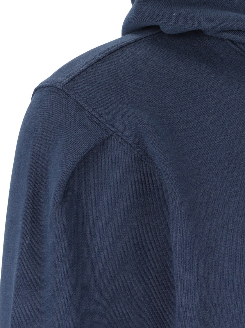 Ader Error Cotton Blue Hoodie