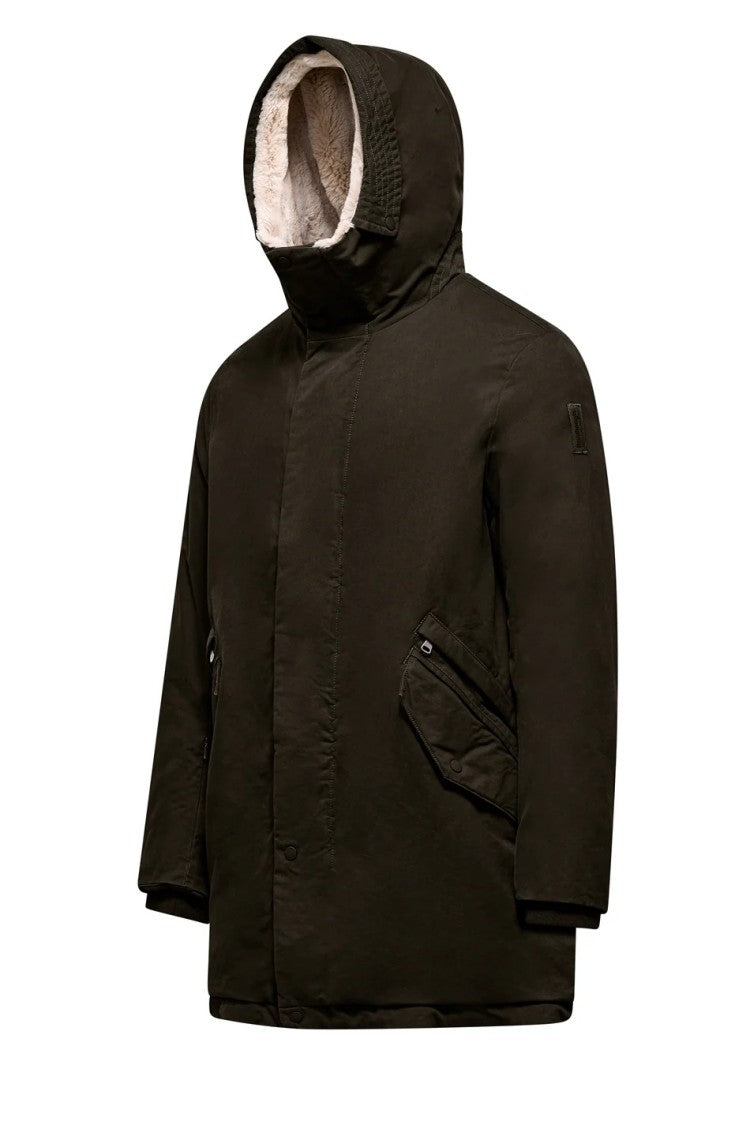 Bomboogie Windbreaker Parka With Concealed Zip Closure