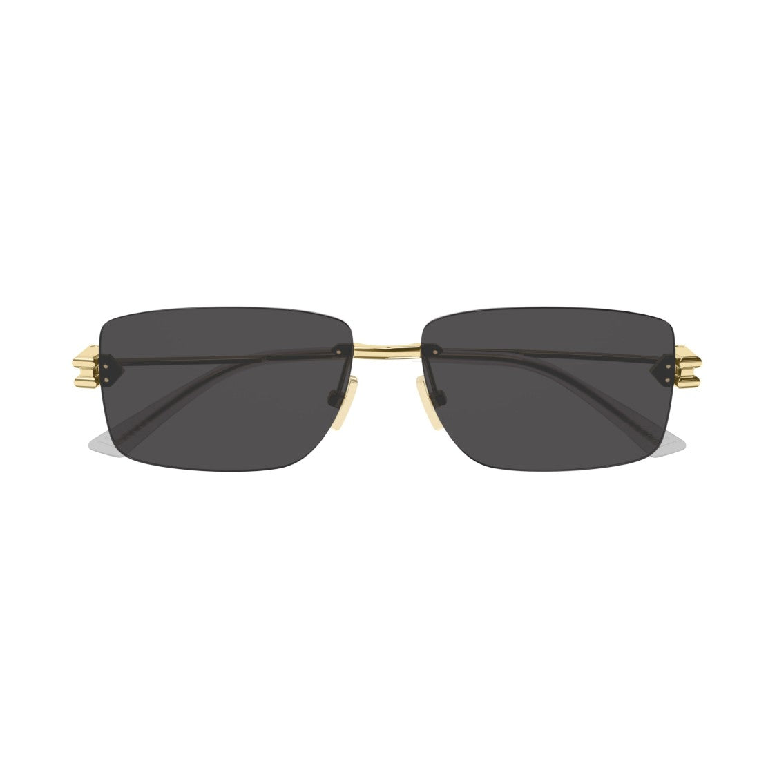 Bottega Veneta Bv1126s Rimless Rectangular Sunglasses