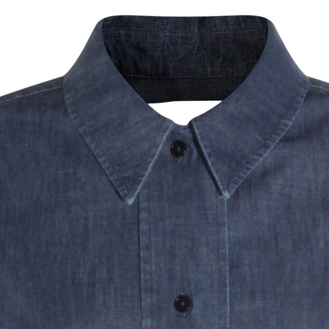 Jil Sander Midi-Length Button-Down Dress With Pointed Collar