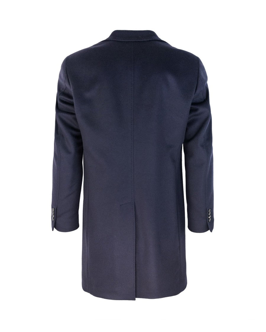 Breras Milano Wool Coat – Blue