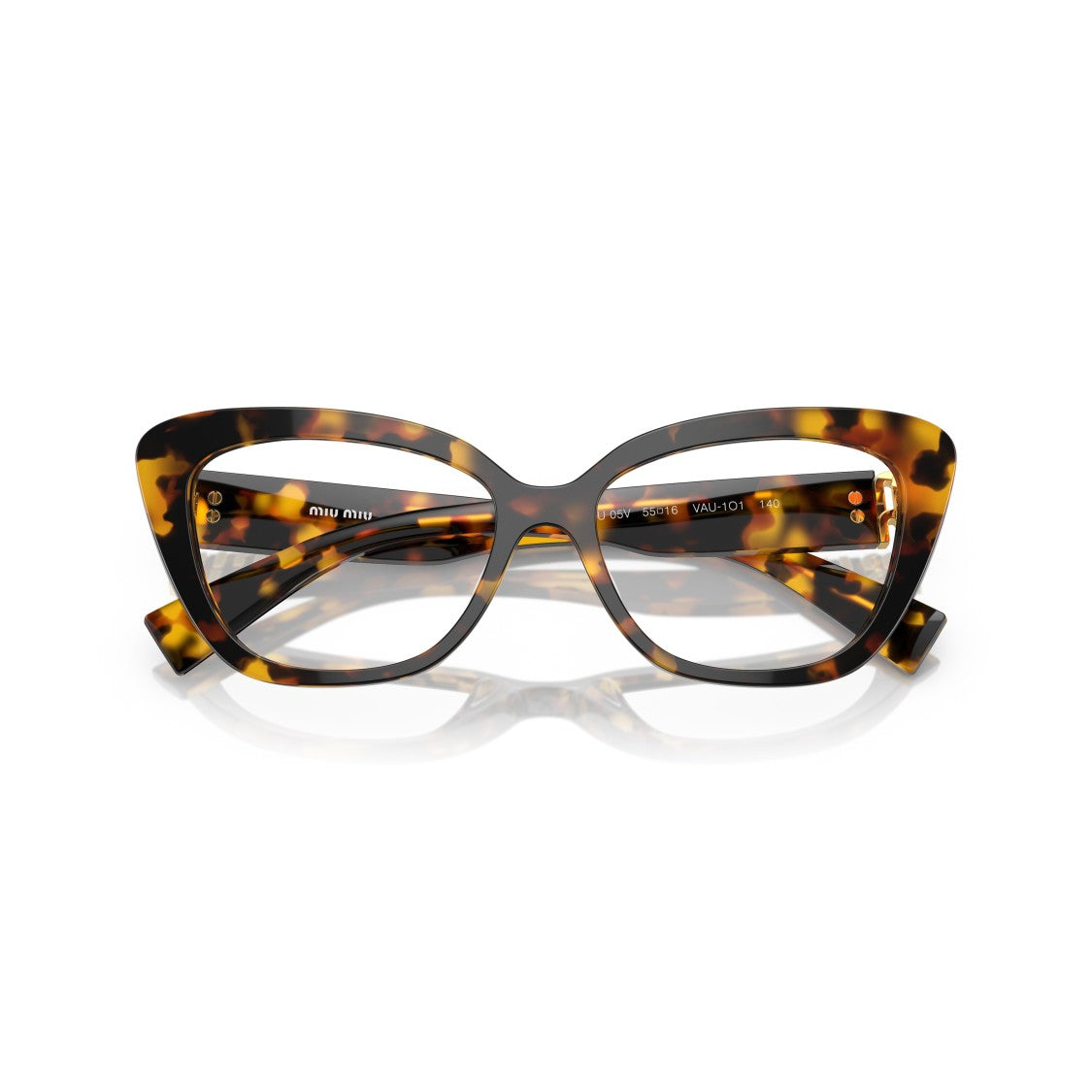 Miu Miu 0Mu 05Vv Bold Cat-Eye Tortoiseshell Sunglasses