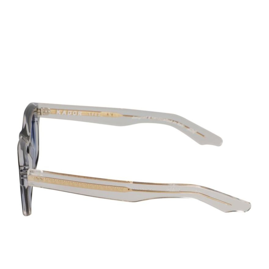 Kador Voyager 23 Classic Square Sunglasses With Gradient Blue Lenses