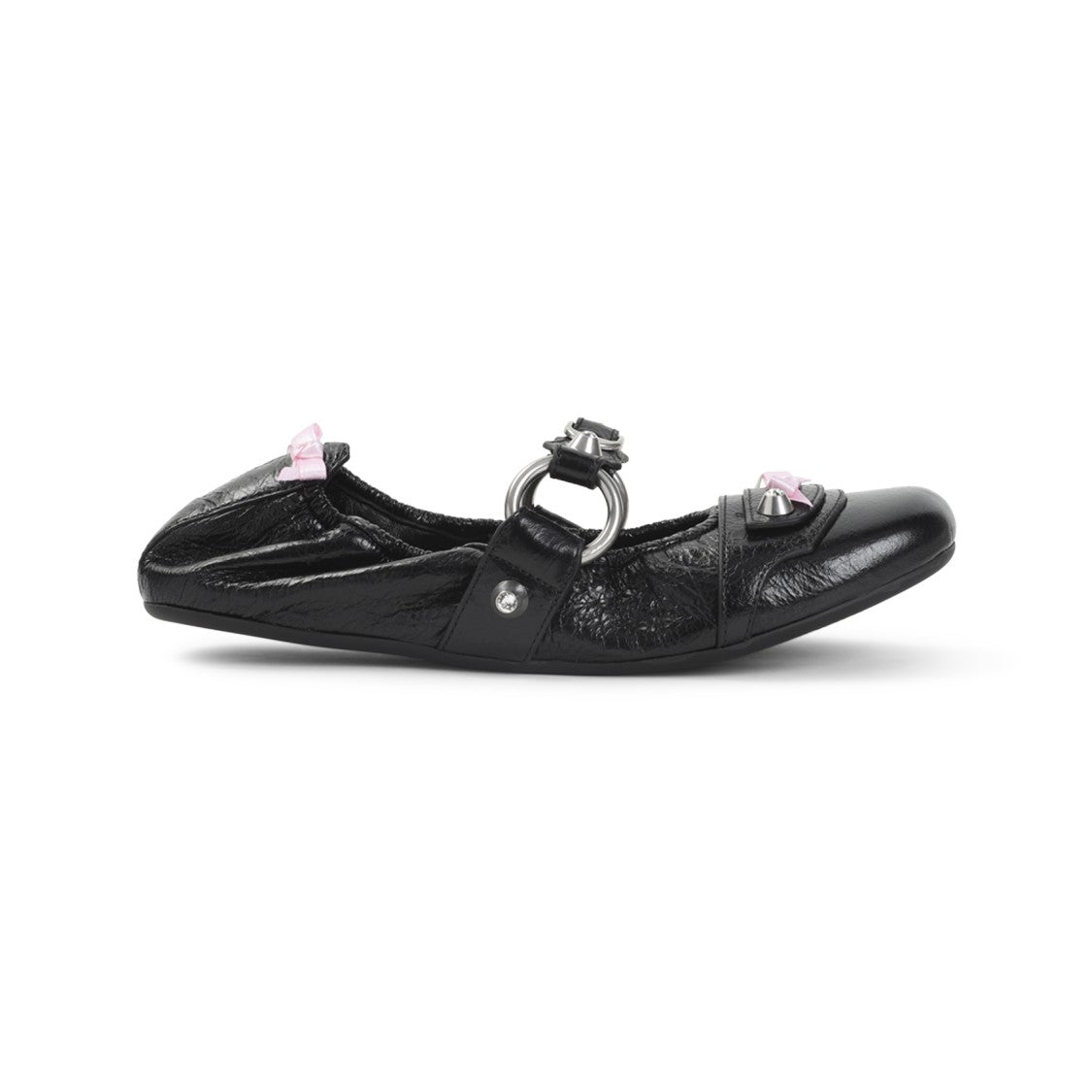 Balenciaga Black Lamb Leather Sandals