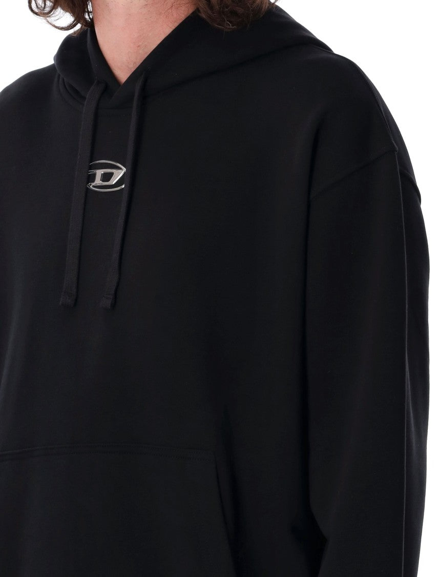 Diesel Black S-Macs-Hood-Od Hoodie
