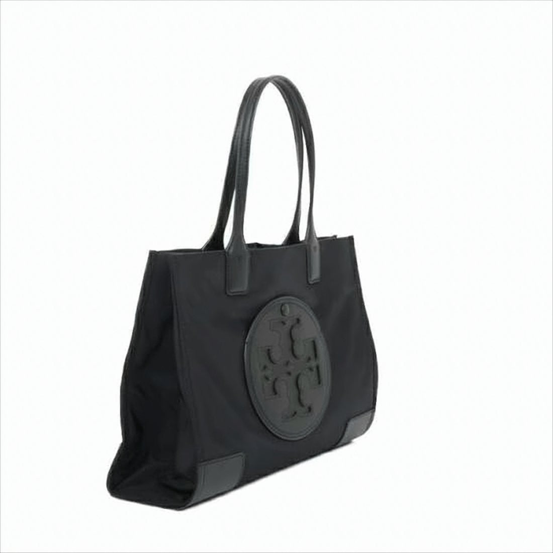 Tory Burch Nylon Tote Bag With Leather Accents