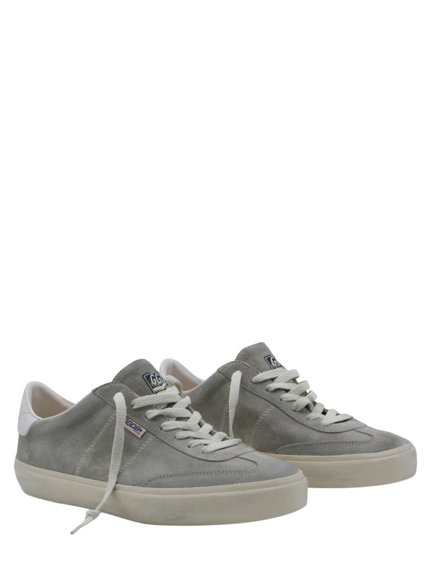 Golden Goose Grey Suede Soul Star Sneakers
