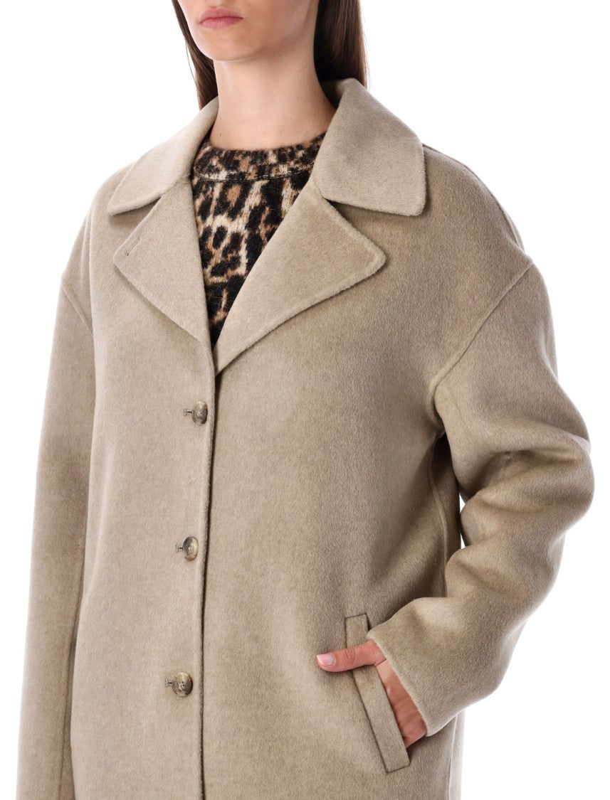 Anine Bing Portia Wool Cashmere Coat