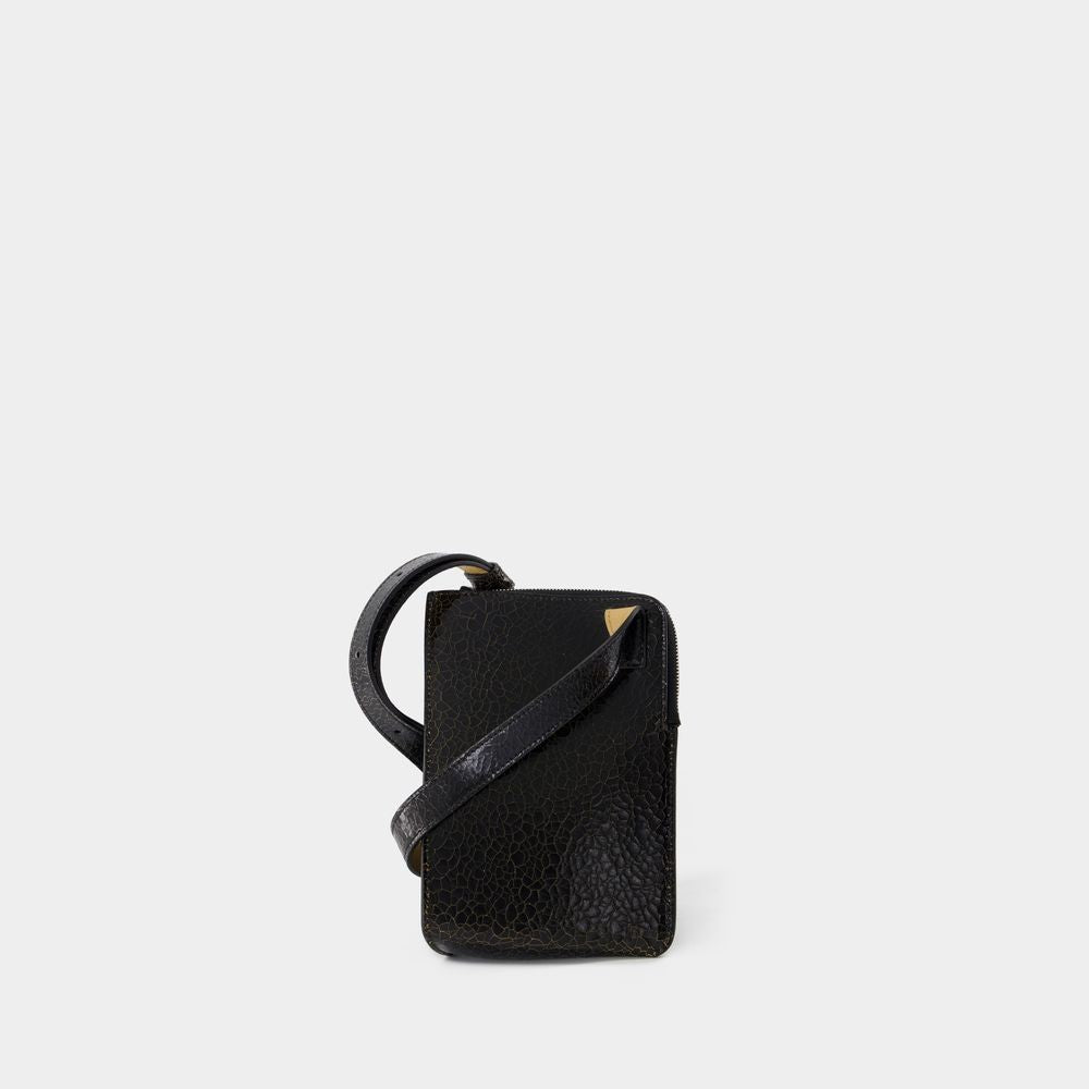 Alexander Mcqueen Sling Crossbody - Leather - Black