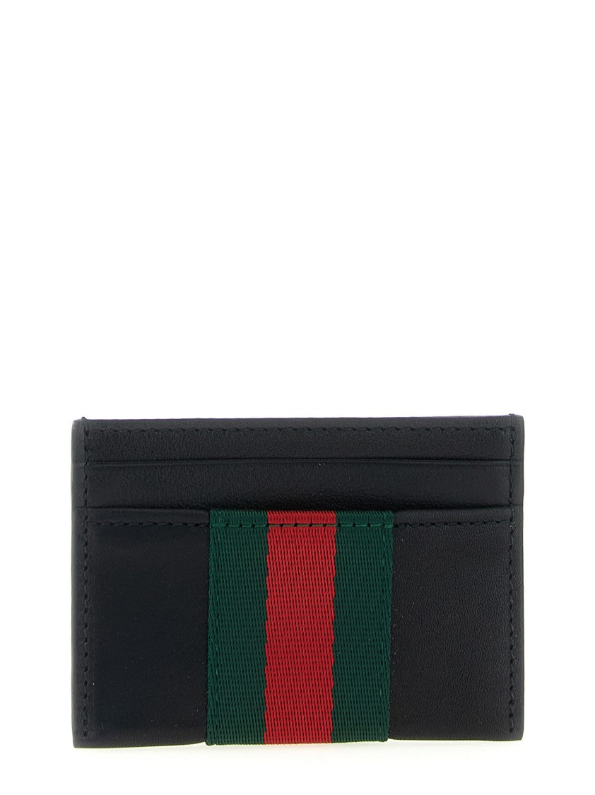 Gucci 'Web Trademark' Card Holder